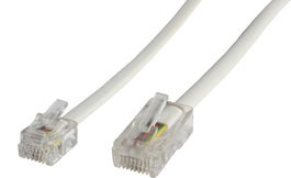 MicroConnect Cable RJ11/RJ45 MPK456 6m Blanco