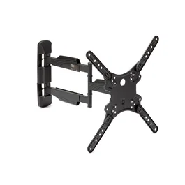 StarTech.com Soporte de Pared para TV de Movimiento Completo, VESA 32-55 pulgadas, 35 kg, Brazo Articulado, Inclinación y Giro, Acero, Negro