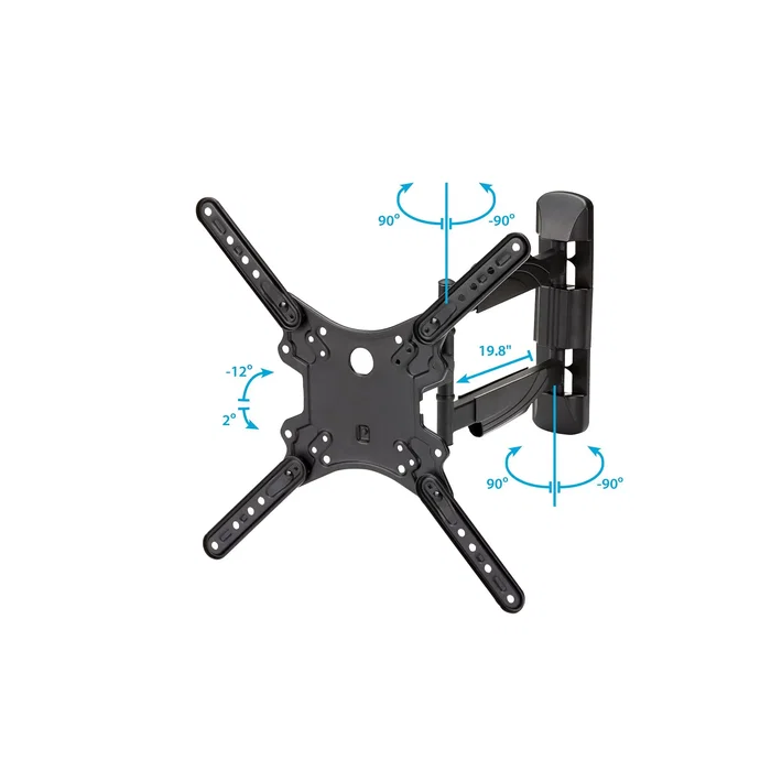 StarTech Soporte para TV de Pared Articulado Full Motion FPWARTB1M para Pantallas de 32" a 55" Negro StarTech Soporte para TV de Pared Articulado Full Motion FPWARTB1M para Pantallas de 32" a 55" Negro