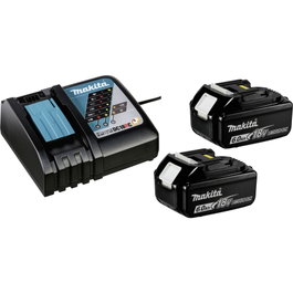 Makita Kit de fuente de alimentación 2x6Ah/18V