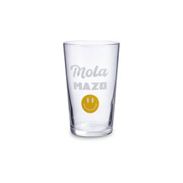 Vaso Alto Vidrio Frases 90 Luminarc 50 cL