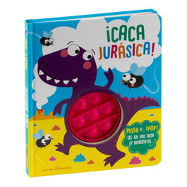 PANINI FONDO, PULSA Y... ¡POP! ¡CACA JURÁSICA!