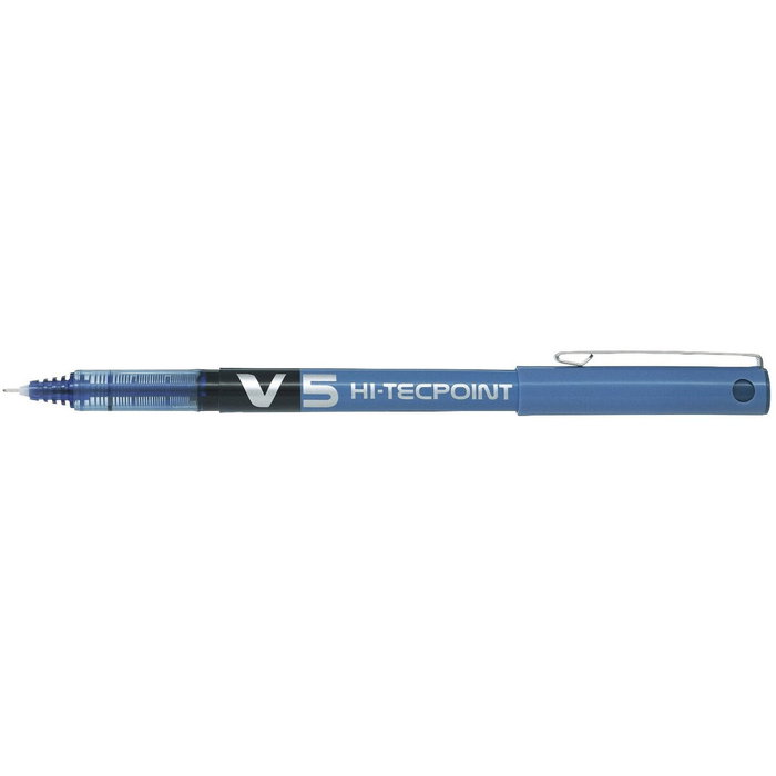Boligrafo de tinta líquida Pilot V-5 Azul 0,5 mm 0,3 mm (12 Unidades) Boligrafo de tinta líquida Pilot V-5 Azul 0,5 mm 0,3 mm (12 Unidades)