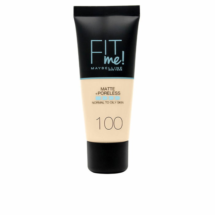 Maybelline Fit Me! Matte+Poreless Base de Maquillaje Tono 110 Maybelline Fit Me! Matte+Poreless Base de Maquillaje Tono 110