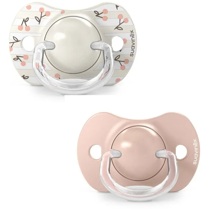 Suavinex Juego de 2 chupetes simétricos Birdies SX Pro 0 a 6 meses Rosa SUA8426420904247 Suavinex Juego de 2 chupetes simétricos Birdies SX Pro 0 a 6 meses Rosa SUA8426420904247