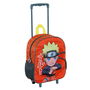 Naruto Mochila 3D con Ruedas Pequeña Chikara Multicolor Infantil 7L 30cm