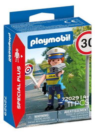 Playmobil - Policía con Radar de Velocidad - Juguete para Niños de 4 a 10 Años