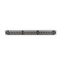 Lanberg PPS6-1024-B Panel de parcheo 24 puertos Cat6 1U Negro