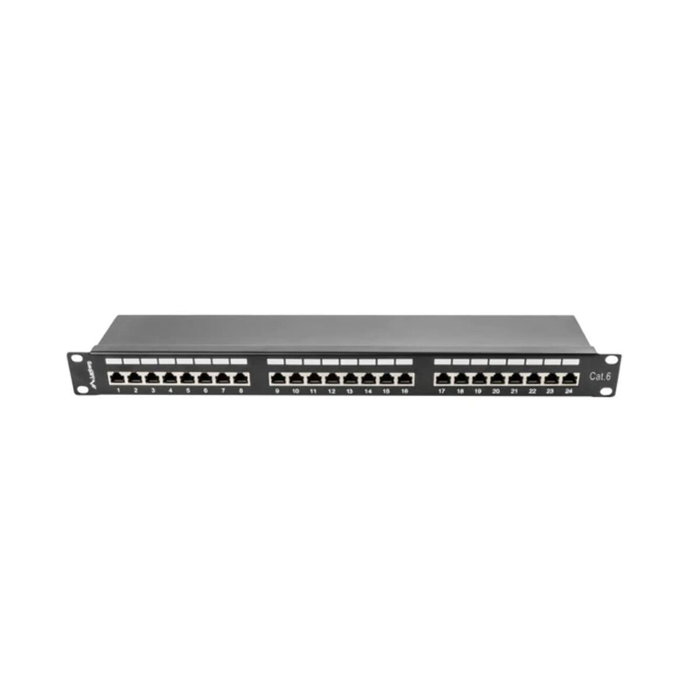 Lanberg PPS6-1024-B Panel de parcheo 24 puertos Cat6 1U Negro Lanberg PPS6-1024-B Panel de parcheo 24 puertos Cat6 1U Negro