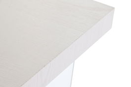 DKD Home Decor Green house 21 Escritorio Moderno Blanco Transparente 50 x 76 x 120 cm