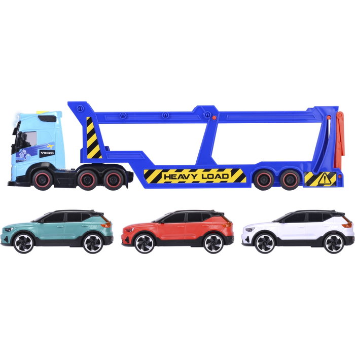 Dickie Volvo Car Transporter con 3 coches Volvo XC40 Recharge Dickie Volvo Car Transporter con 3 coches Volvo XC40 Recharge