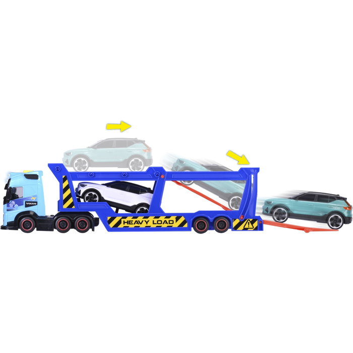 Dickie Volvo Car Transporter con 3 coches Volvo XC40 Recharge Dickie Volvo Car Transporter con 3 coches Volvo XC40 Recharge