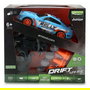 AMEWI Coche RC Drift Sportwagen 1:24, Motor Eléctrico 4x4, Negro/Azul, 2.4 GHz, 8+ Años, Ref. Drift