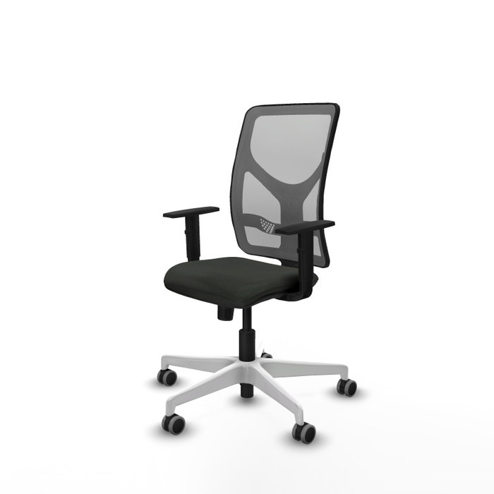 PIQUERAS Y CRESPO Silla de oficina Motilla con mecanismo Sincro, Gris y Negro PIQUERAS Y CRESPO Silla de oficina Motilla con mecanismo Sincro, Gris y Negro