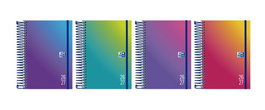 Agenda Escolar (2026-27) Oxford Gradient Espiral Tapa Extradura Con Goma 8º D/P Surtido (4 Mod.)