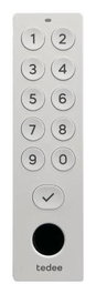 Tedee PRO Teclado Bluetooth Blanco - Teclado Inalámbrico para Smart Lock