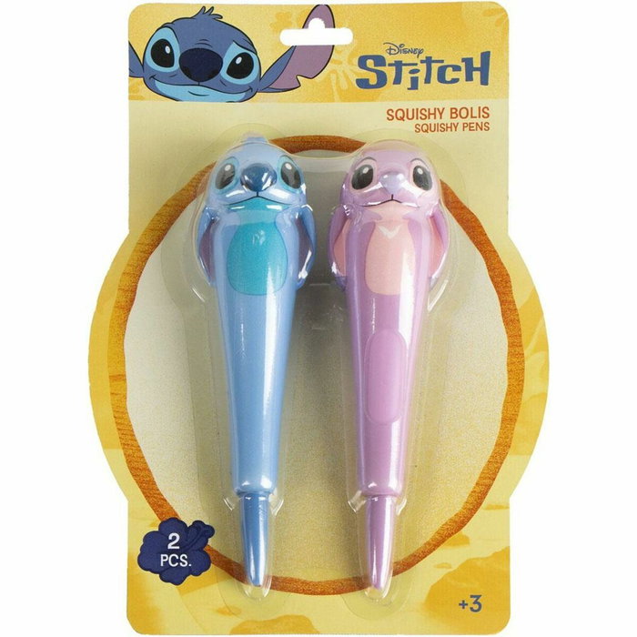 Cerdá Pack de 2 Bolígrafos Stitch Disney Multicolor