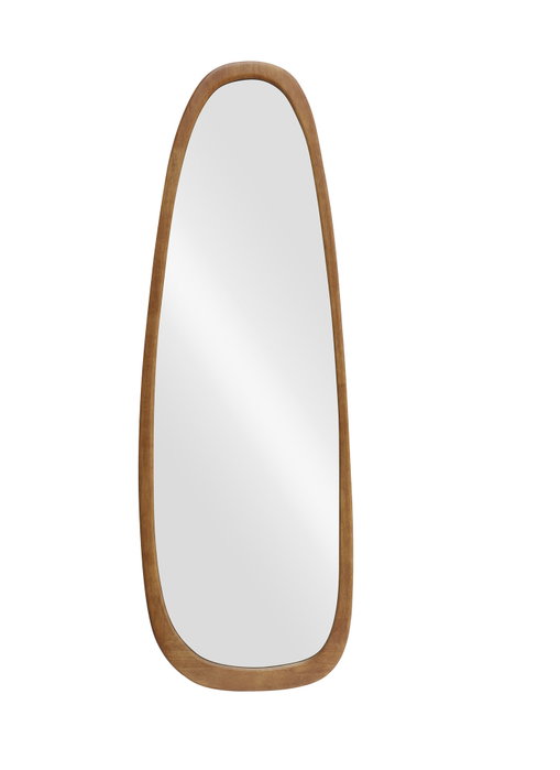 DKD Home Decor Espejo de Vestidor Hevea / Rubberwood 56x3x165