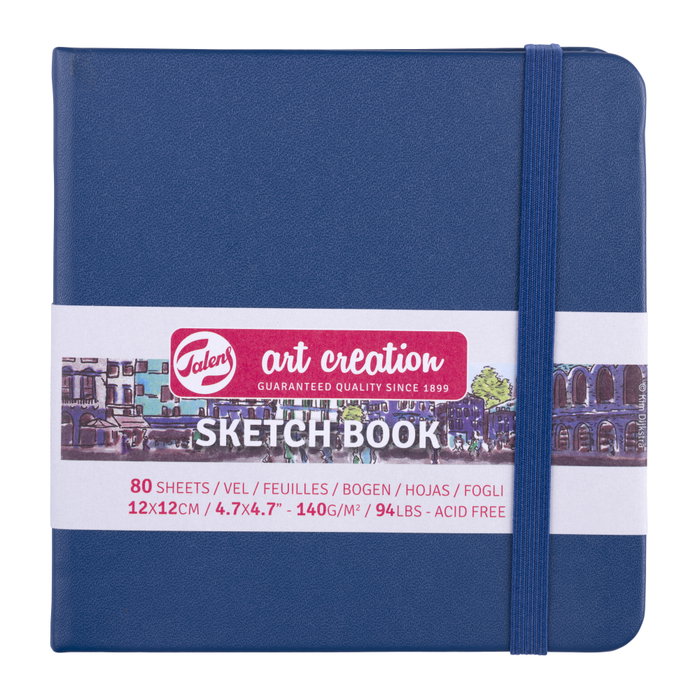 Talens Art Creation Cuaderno de Bocetos Azul Marino 12 x 12 cm Talens Art Creation Cuaderno de Bocetos Azul Marino 12 x 12 cm