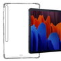 eSTUFF Funda flexible transparente ORLANDO para Samsung Galaxy Tab S7 y Tab S8, TPU con esquinas reforzadas, proteccion completa y absorcion de impactos