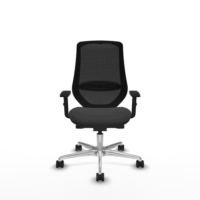 PIQUERAS Y CRESPO Silla de oficina Mardos con mecanismo Sincro/Traslack, Gris oscuro y Negro PIQUERAS Y CRESPO Silla de oficina Mardos con mecanismo Sincro/Traslack, Gris oscuro y Negro