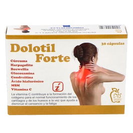 DIS Dolotil Forte 30 Cap. Cartílago Articulaciones Regeneración Glucosamina Condroitina