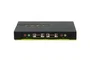 LevelOne KVM-0421 Switch KVM de 4 puertos VGA, USB y Audio