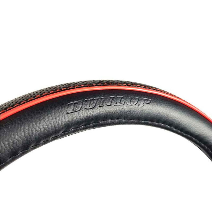 Dunlop Funda para volante de Ø 37-39 cm con detalle rojo