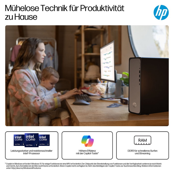 HP Slim Desktop S03-0134ng i3-14100/16GB/512SSD/FreeDOS HP Slim Desktop S03-0134ng i3-14100/16GB/512SSD/FreeDOS