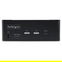 StarTech Conmutador KVM DisplayPort 1.4 2 Puertos y 2 Monitores - Switch para 8K 60Hz, 4K 144Hz, con Hub USB 3.2 10Gbps y Control por Teclado - Negro