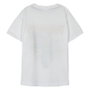 Camiseta de Manga Corta Infantil Marvel Blanco 10 Años