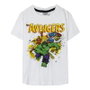 Camiseta de Manga Corta Infantil Marvel Blanco 10 Años
