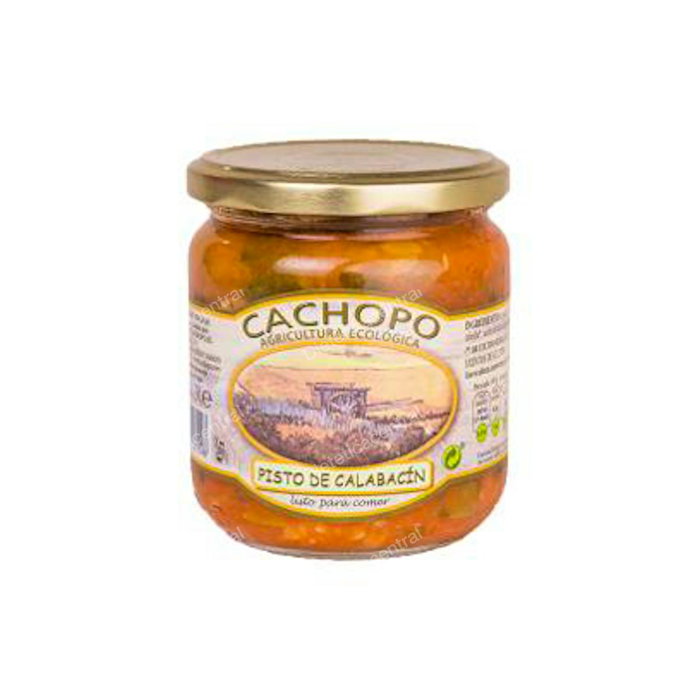 CACHOPO Pisto de Calabacín Ecológico 370 ml CACHOPO Pisto de Calabacín Ecológico 370 ml