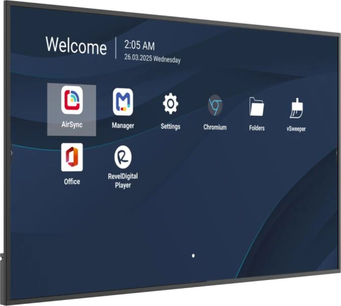 Viewsonic CDE7514-2C Pantalla Digital LCD 75 Pulgadas (190.5 cm) 4K Ultra HD 3840 x 2160 Señalización 500 Nits HDMI LAN USB-C Wifi Android 14 24/7