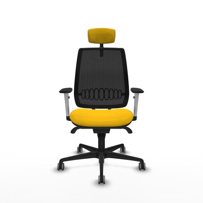 PIQUERAS Y CRESPO Alares Silla de Oficina Sincro Bali Amarillo PIQUERAS Y CRESPO Alares Silla de Oficina Sincro Bali Amarillo