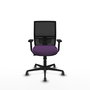 PIQUERAS Y CRESPO Silla de oficina Yunquera Morado/Negro
