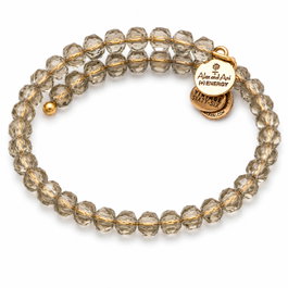Alex And Ani Pulsera de Rayo con Acabado Envejecido Beige