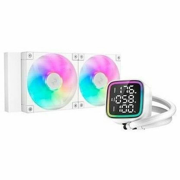 DeepCool LD240 Sistema de refrigeración líquida todo en uno Blanco