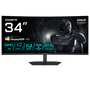 Gigabyte G34WQC2 Monitor Gaming Curvo 34" WQHD (3440 x 1440) 200Hz 1ms AMD FreeSync Premium DisplayHDR 400 VA