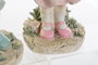 DKD Home Decor Figura de Resina Niño con Paraguas (Pack de 2)