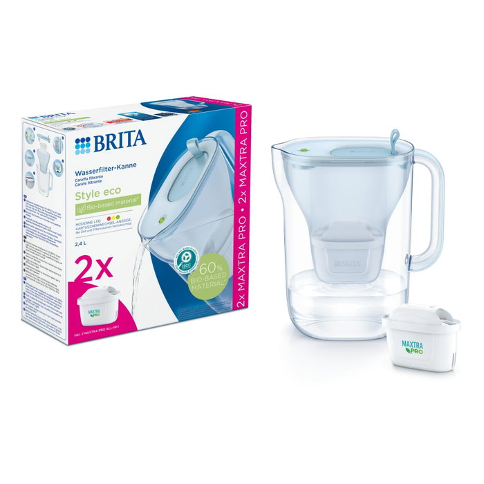 Brita Style eco glacier blue con 2 MAXTRA PRO All-in-1