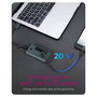 ICY BOX IB-HUB1454-C31 USB-C Hub 4 puertos USB-C 3.2 Gen 2 con carga de 20W