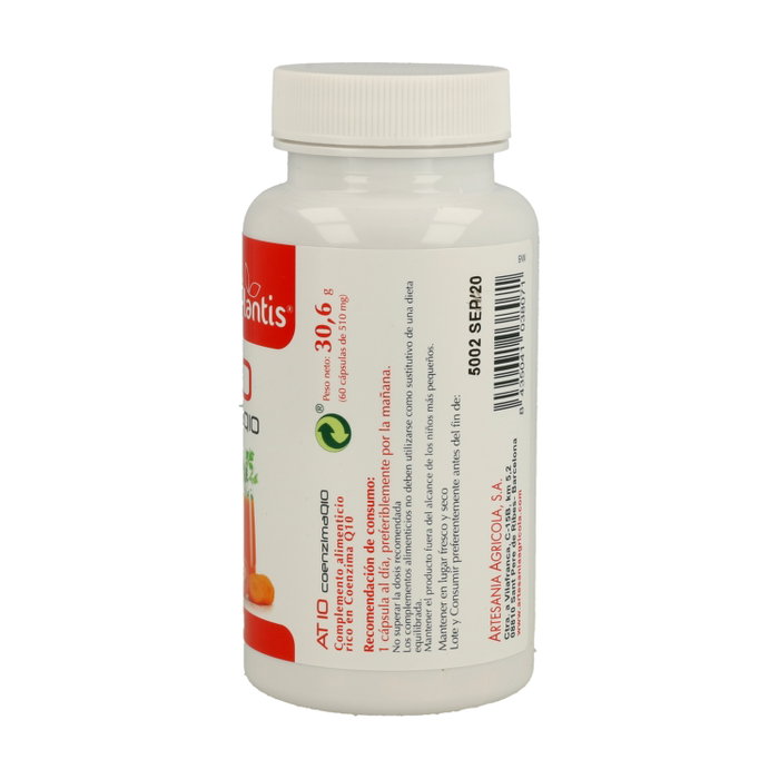 Plantis Coenzima Q10 AT10 100mg 60 cápsulas