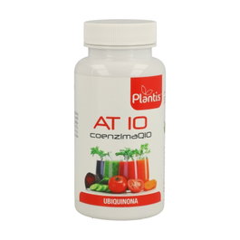 Plantis AT 10 Coenzima Q10 100 mg, 60 cápsulas, Complemento Alimenticio Energético