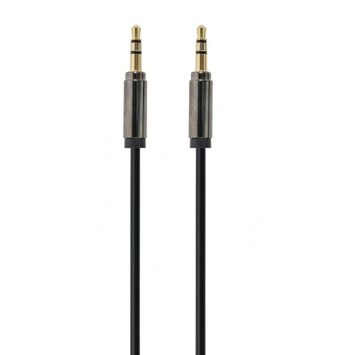 Gembird CCAP-444-6 Cable de audio 3,5 mm estéreo, 1,8 m, Negro