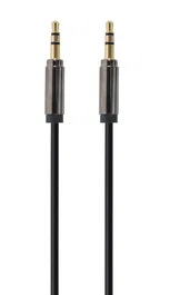 Gembird Cable de Audio Estéreo 3.5mm CCAP-444-6, Conectores Macho a Macho, 1.8 Metros, Negro