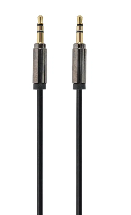Gembird Cable de Audio Estéreo 3.5mm CCAP-444-6, Conectores Macho a Macho, 1.8 Metros, Negro