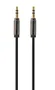 Gembird Cable de Audio Estéreo 3.5mm CCAP-444-6, Conectores Macho a Macho, 1.8 Metros, Negro
