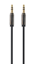 Gembird CCAP-444-6 Cable de audio 3,5 mm estéreo, 1,8 m, Negro