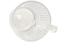 DKD Home Decor Básicos Taza de Cristal Transparente 265 ml (6 Unidades) para Casa, Cocina o Oficina, Apta Lavavajillas